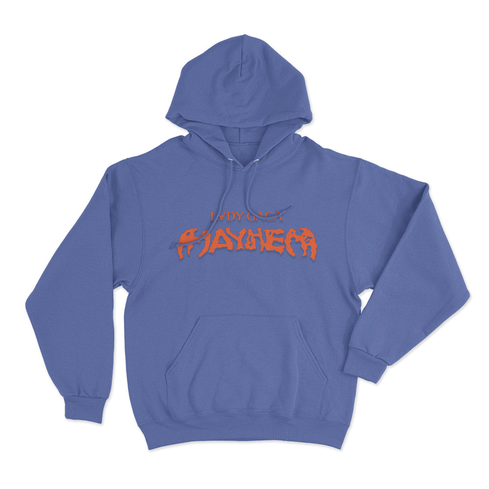 Lady Gaga Mayhem Unisex Hoodie Blue Lady Gaga Mayhem Unisex Hoodie Blue