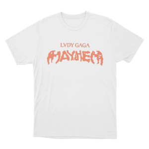 Lady Gaga Mayhem Unisex T Shirt White