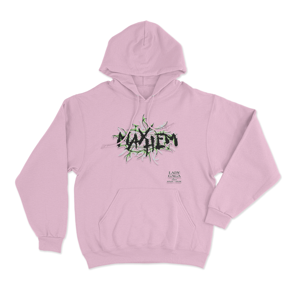 Mayhem Tour Unisex Hoodie Pink Mayhem Tour Unisex Hoodie Pink