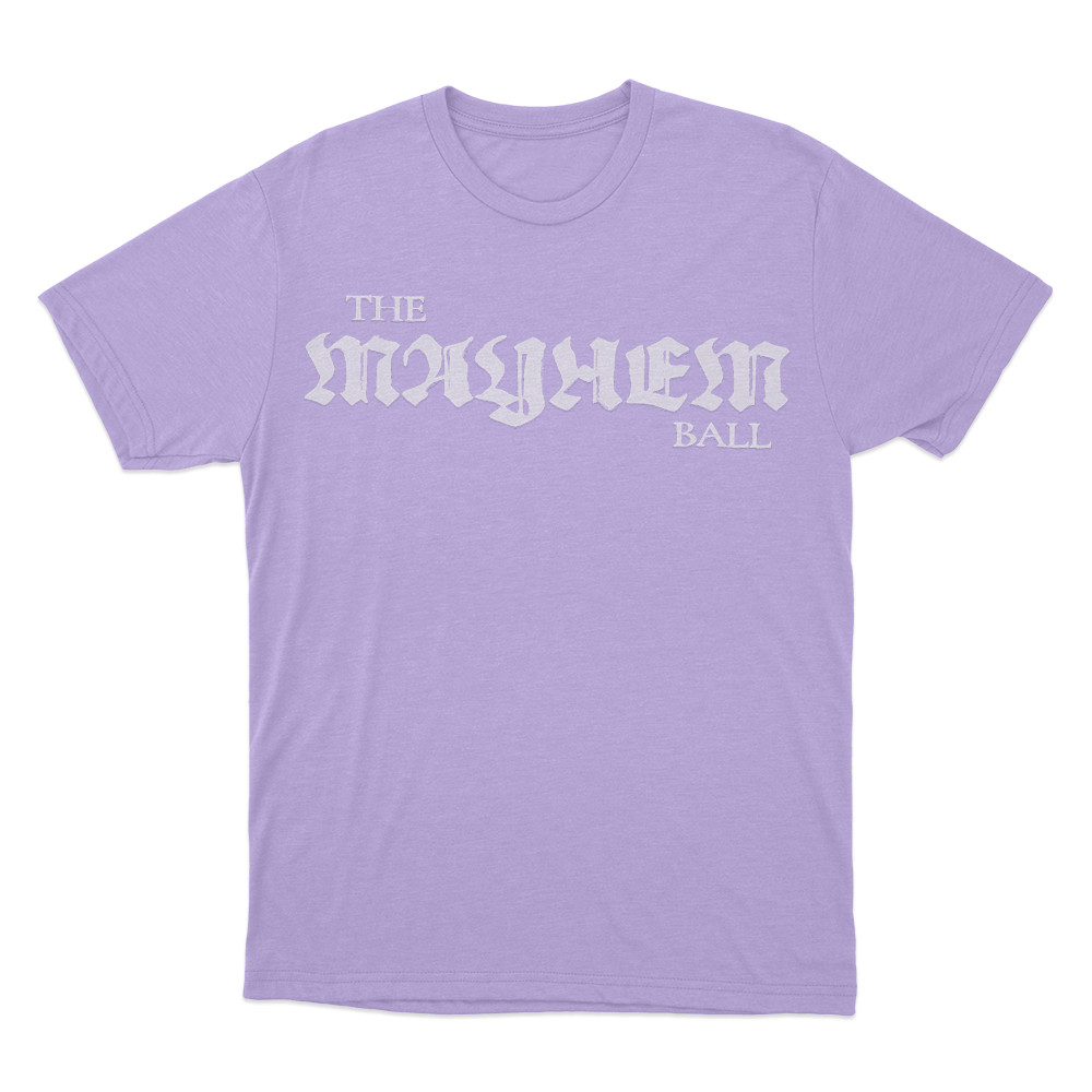 The Mayhem Ball Unisex T Shirt Purple The Mayhem Ball Unisex T Shirt Purple